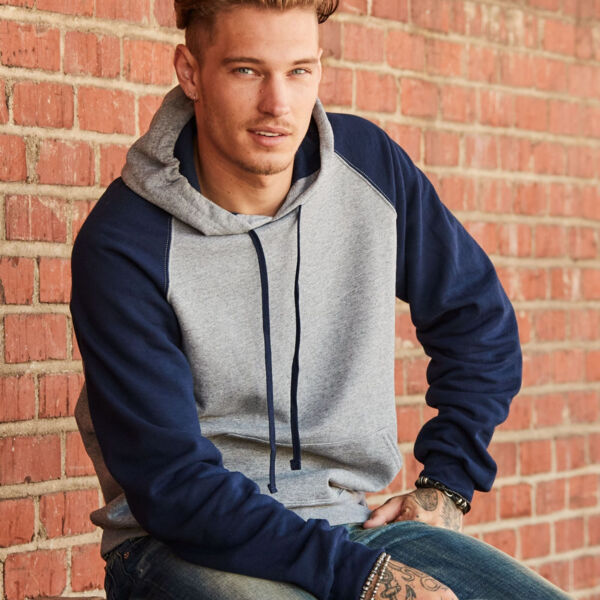 Kapuzen Sweater 2-farbig "NuBlend" Miniaturansicht